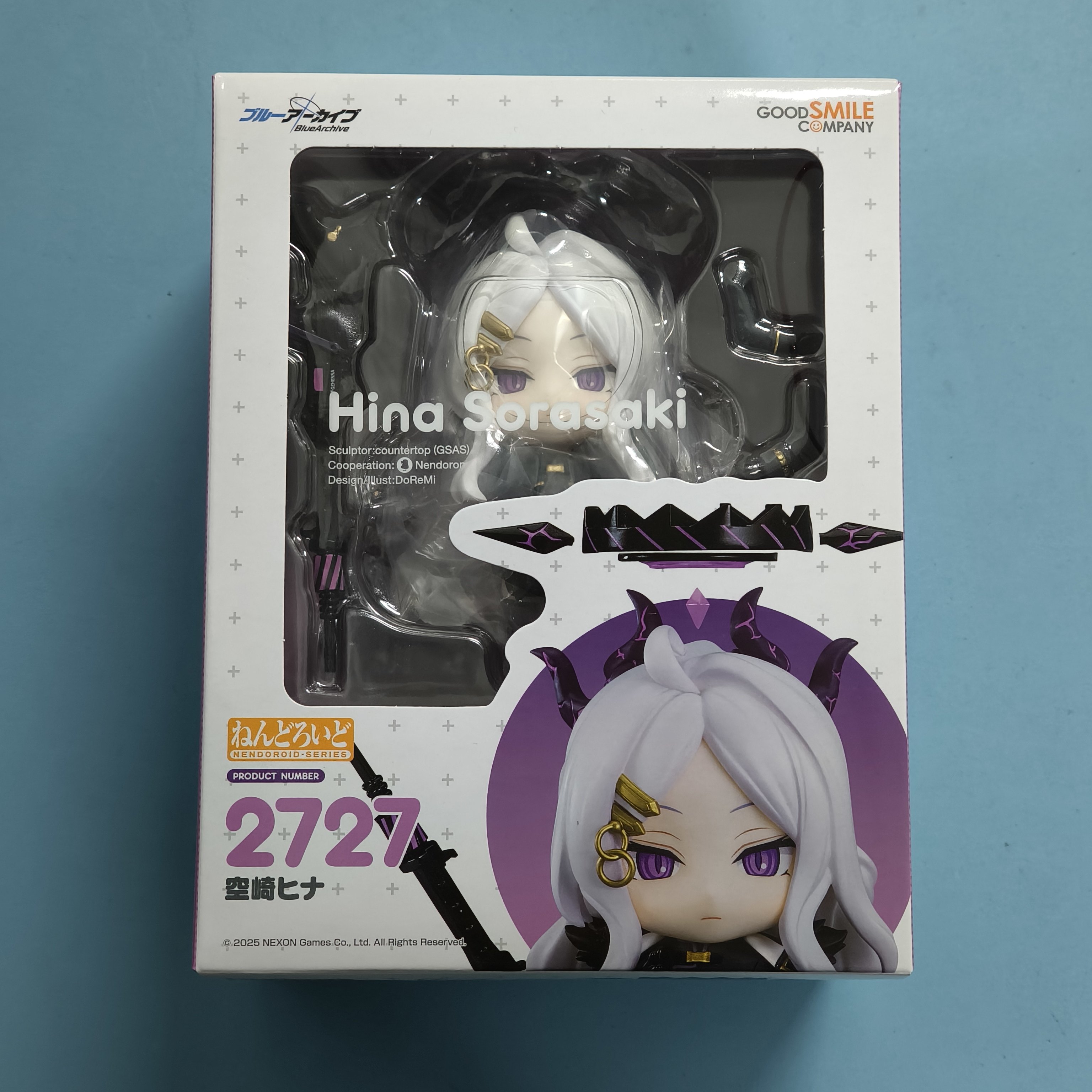 樱漫社 GSC 粘土人 2727  碧蓝档案 蔚蓝档案 空崎日奈手办现货