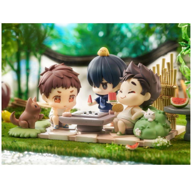 桜漫社 gsc 盗墓笔记 张起灵 吴邪 王胖子 雨村拾趣q版手办 现货