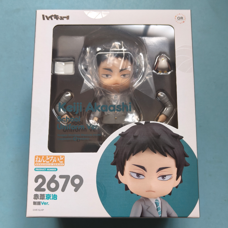 樱漫社GSC 粘土人 2679 排球少年 赤苇京治 制服 Q版手办现货