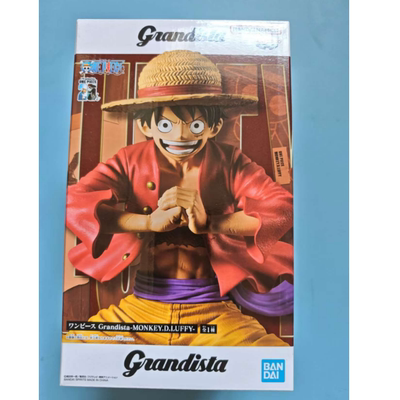樱漫社眼镜厂Grandista 海贼航海王 路飞 抱拳 蹲姿 景品 现货