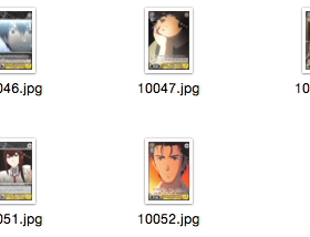 WS 黑白双翼 卡牌  命运石之门 黄色C卡