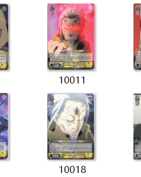 WS 黑白双翼 卡牌 转生史莱姆3 黄色UC合集