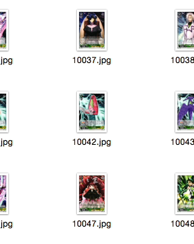 WS 黑白双翼 卡牌 战姬绝唱XD  绿色C卡