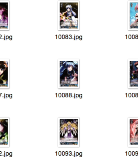 WS 黑白双翼 卡牌 魔法少女奈叶Reflection 蓝色C卡