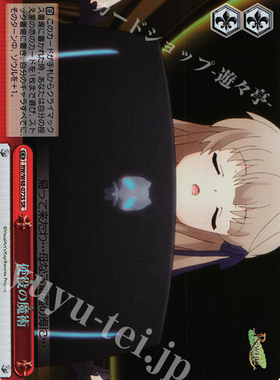 WS 黑白双翼 卡牌 REWRITE TV 使役の魔術 SR