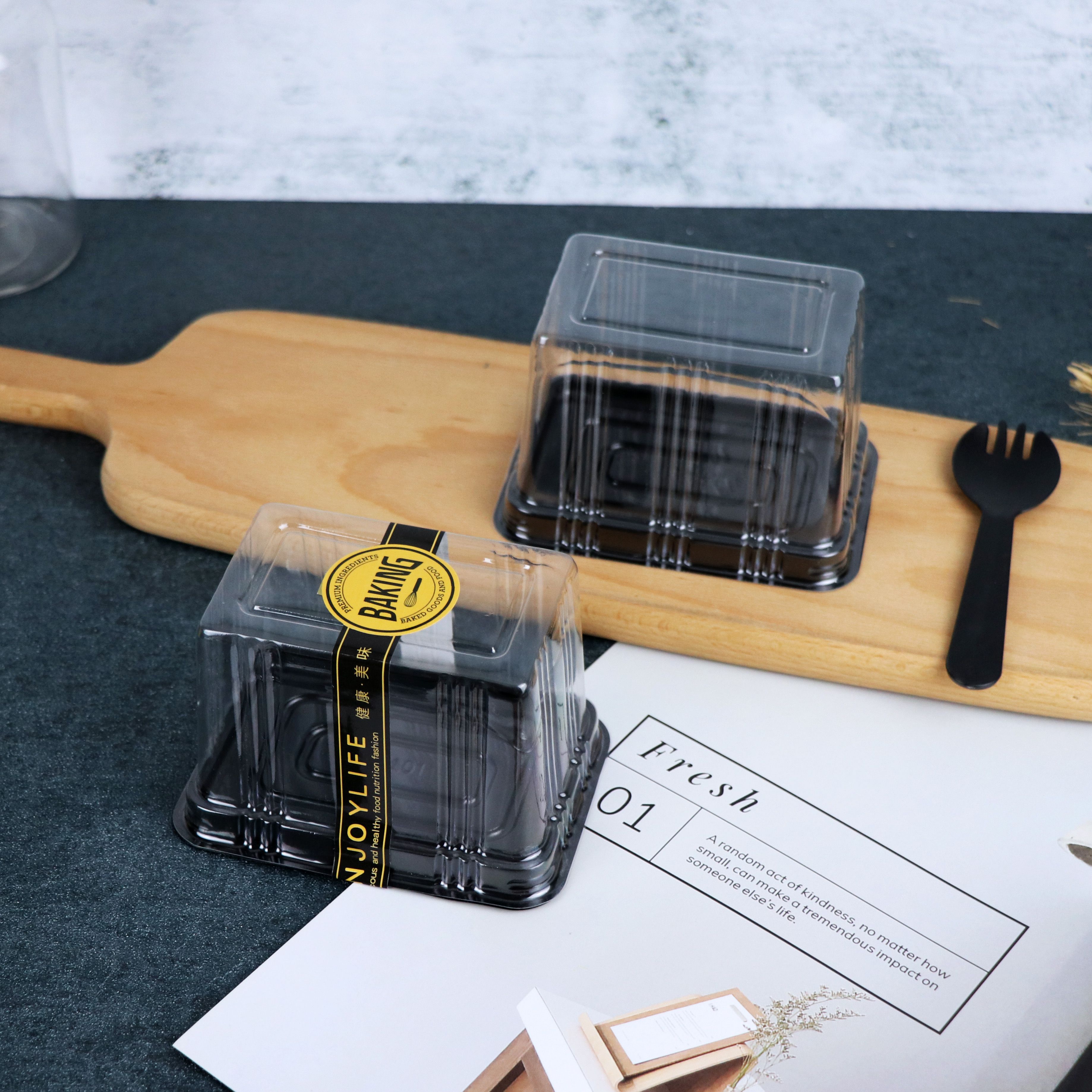 芝士包装盒长方形盒子切块西点盒