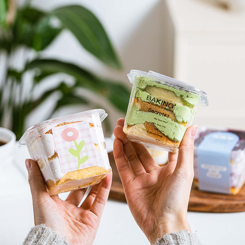 木糠杯厚切酸奶盒一次性蛋糕盒子