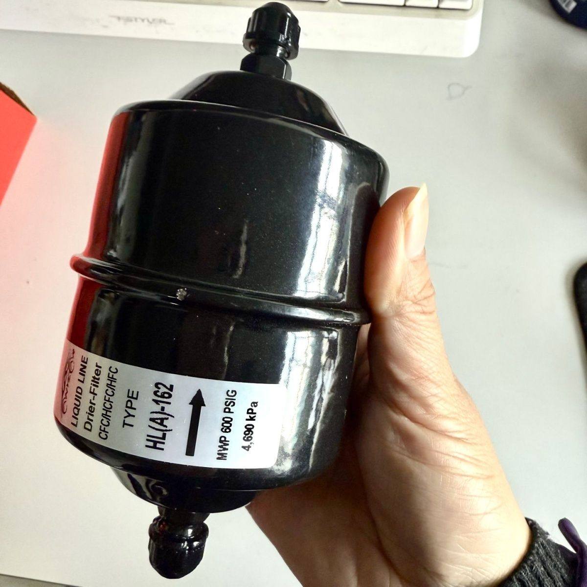 元征LAUNCH冷媒回收加注机滤芯过滤器星卡AC100冷媒机滤芯过滤器图片
