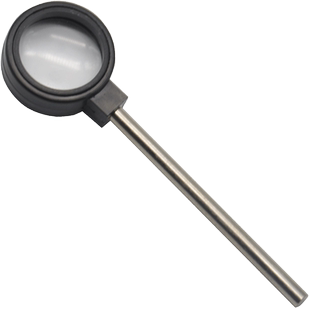 凹透镜片测量焦距直径30mm焦距-75mm光具座配件初中物理光学实验手持光学凹透镜学生用