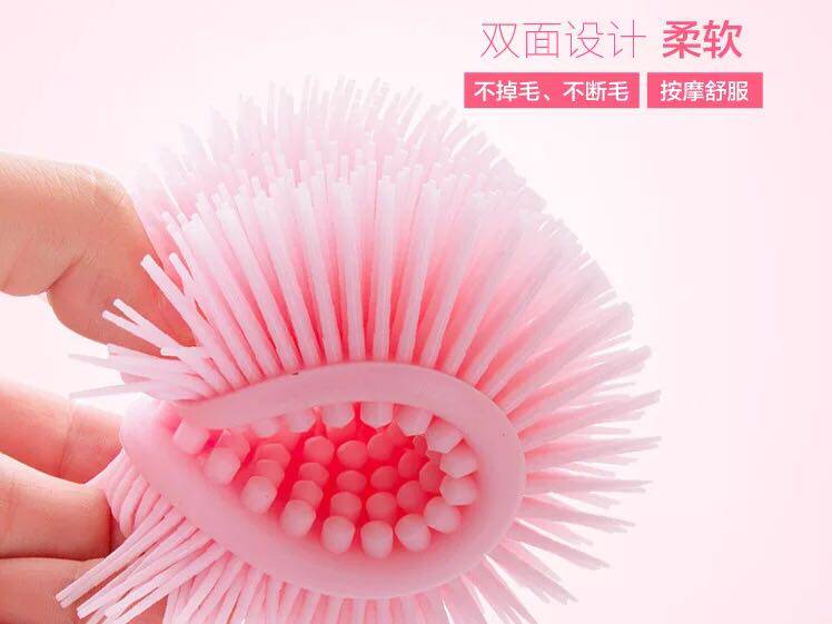 어린이 재활 장비 뇌성 마비 감각 훈련 마사지 브러시 감각 자극 브러시 촉각 부드러운 실리콘 월