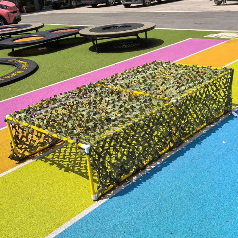 幼儿园儿童体能训练障碍器材儿童军体匍匐前进网感统训练爬行钻洞