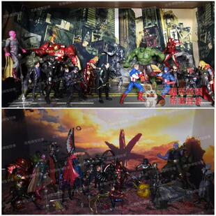 复仇者联盟漫威 钢铁侠 ht shf CS King ML 假面骑士 龙骑背景