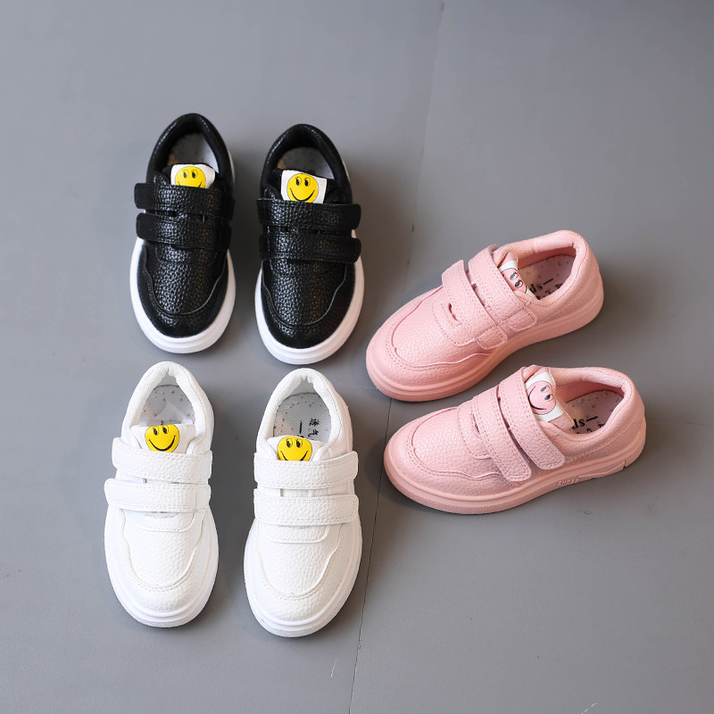 2020 Spring new pattern White shoes girl gym shoes Plush Boy skate shoes children Single shoes soft sole baby shoesin the Shoes/Baby Shoes/Parent-child shoes , Sports shoes  category - from Buy2taobao.com to provide professional Taobao agent buy service