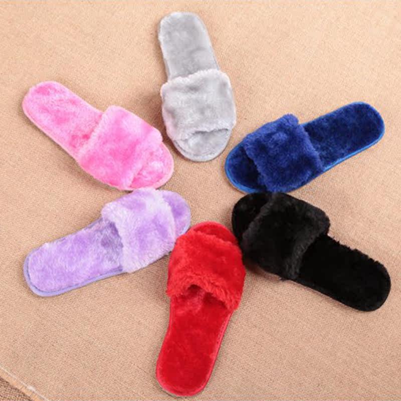 Pantoufles enfants en suède pour hiver - semelle tendon - Ref 1032020 Image 5