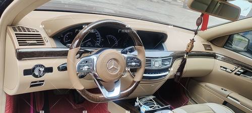 奔驰方向盘老款改新款桃木升级