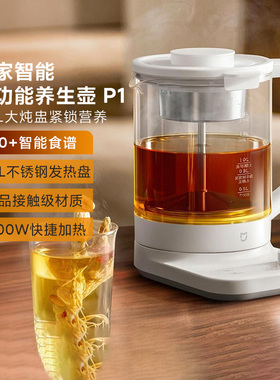 小米米家智能多功能养生壶P1泡茶