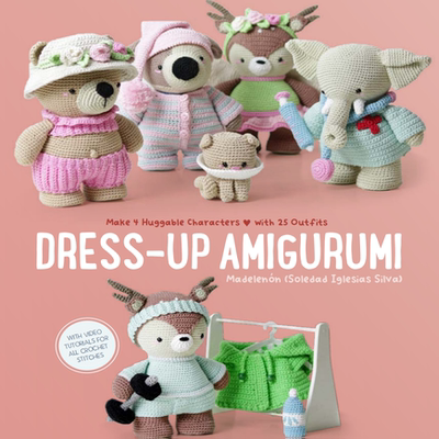 701「英文」手工钩针编织玩偶衣服教程 图解&文字解 20款+