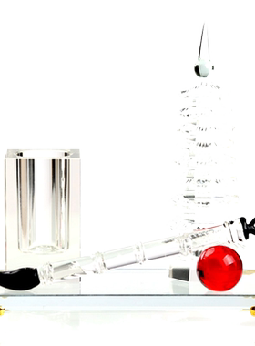 文昌塔笔筒摆件九层办公桌装饰品工艺品摆设