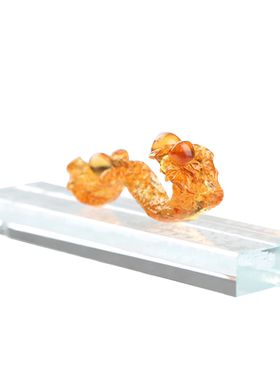 玻璃镇纸镇尺透明毕业纪念品书法压案中国风教师节礼物送老师