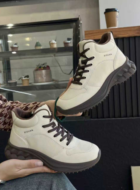 龙帝欧品牌正品女鞋2025冬季新款时尚休闲鞋加绒保暖女生25657