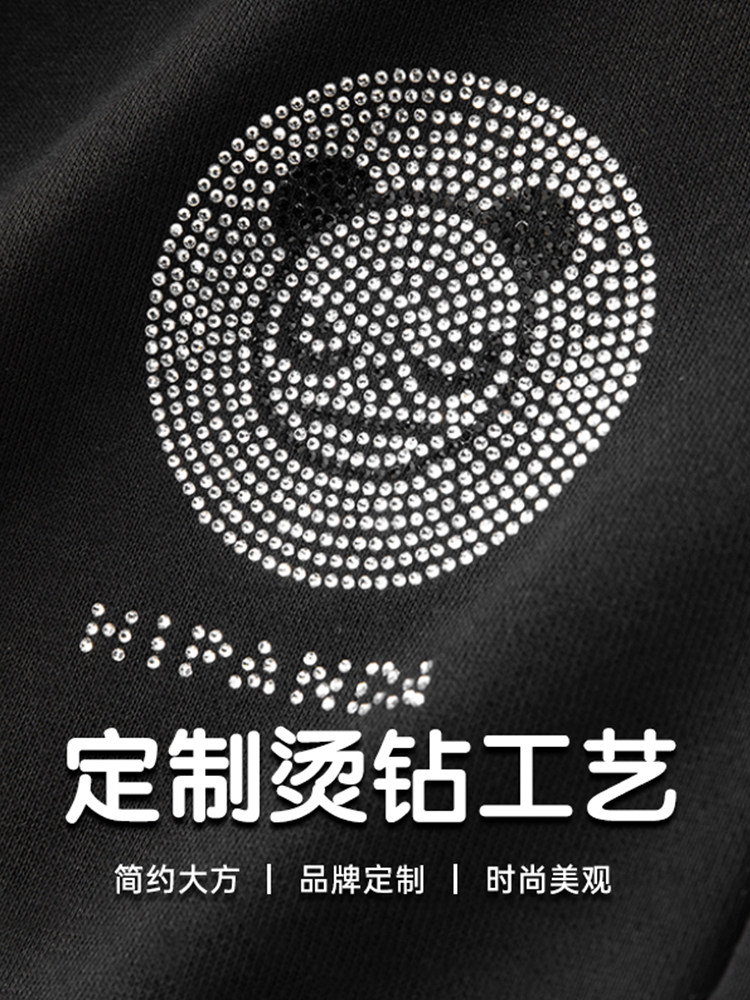 HIPANDA HELLO PANDA SIMPLE HOT DIAMOND CRAFT TRENDY BRAND SHORTS 2024 SUMMER NEW MENS LOOSE PANTS