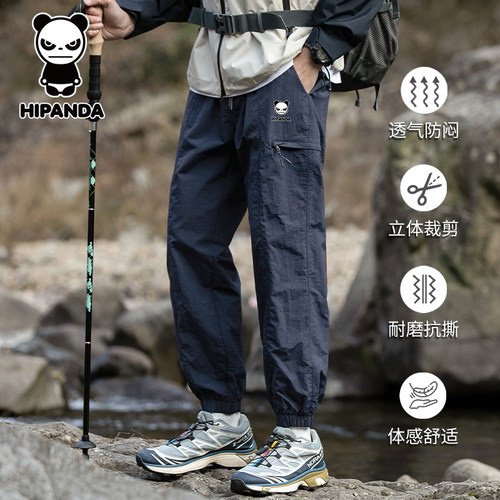 HiPanda夏季薄款休闲裤子男工装