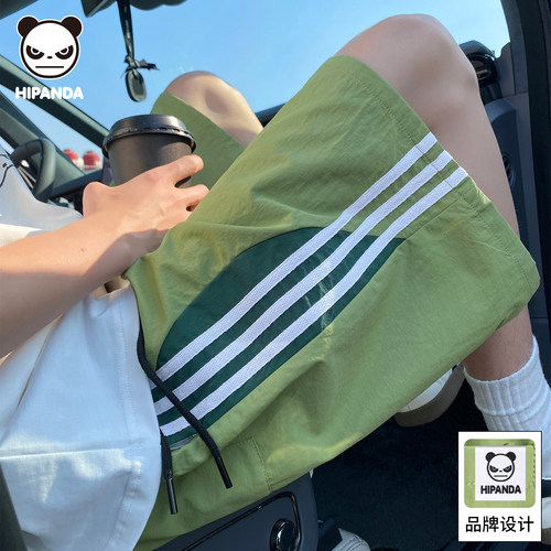 HiPanda夏季薄款休闲短裤男士