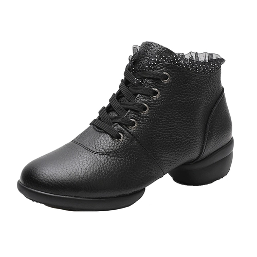 Обувь, летние танцующие туфли, из натуральной кожи, мягкая подошва