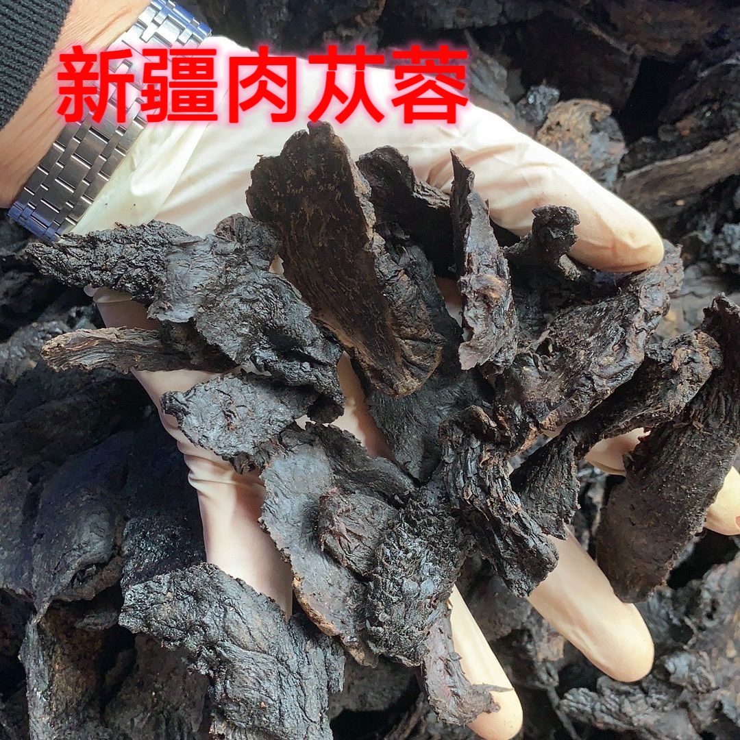新疆软肉苁蓉  中药材干货肉丛蓉整根切片 新货上市油性肉苁蓉
