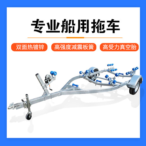 玻璃钢钓鱼充气船用拖车摩托艇