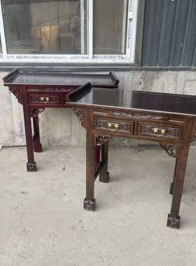 现代简约款实木供桌家用香案中式条案佛桌贡品桌贡桌观音供台佛台