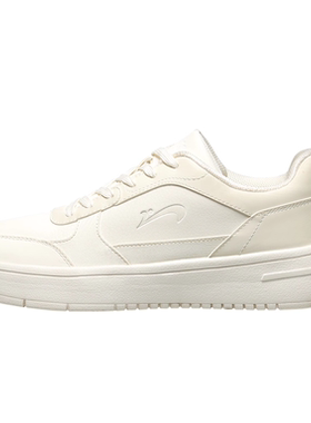 贵人鸟正品男鞋2025冬季新款耐磨防寒运动休闲皮面男板鞋E255649