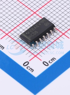 逻辑门 SN74HC08D SOIC-14 TI/德州 电子元器件配单原装正品