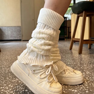 秋冬bi备超好看！复古设计腿套 堆堆叠穿袜套不下滑显瘦保暖百搭