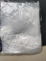 蕾丝花边婚庆新娘 结婚礼服头纱 单层蕾丝密花边Lace Veil T002 thumbnail 2