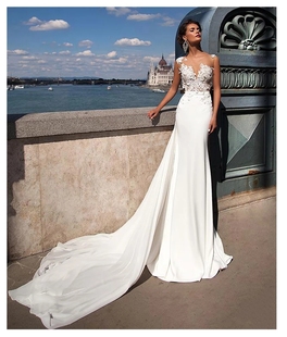 Made Custom Wedding Gown Dress 主婚纱2023新款 Bridal 新娘法式