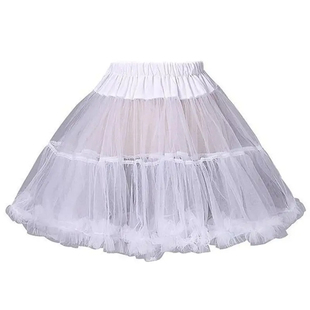 洛丽塔裙撑lolita软纱日常微蓬半身夏季小幅度衬裙Petticoat P003