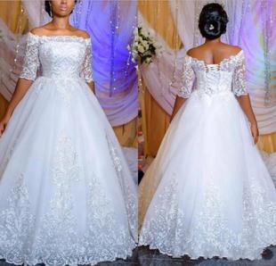 Bridal Gown Dresses Wedding 新娘结婚主轻婚纱礼服2019新款