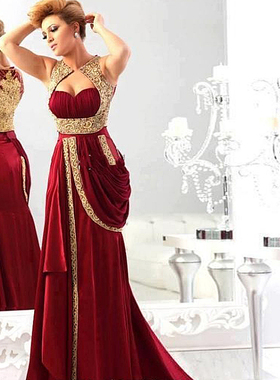 结婚新娘敬酒服长裙晚礼服2022新款宴会优雅 Evening  Prom Dress