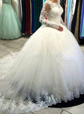 婚纱礼服新娘新款欧公主Vestidos De Novia 2019 Wedding Dresses