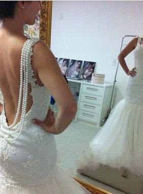 定做婚纱礼服 新娘礼服 结婚婚纱 Wedding Gown Bridal Dress