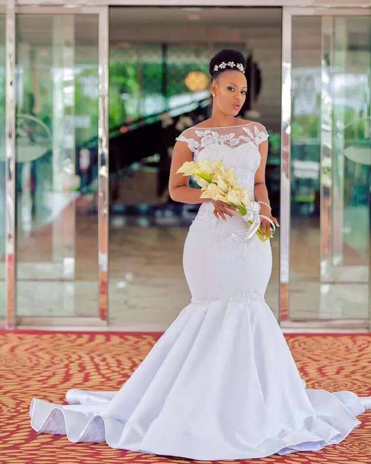 Mermaid Wedding Bride Bridal Dress 定做新娘结婚鱼尾婚纱2019