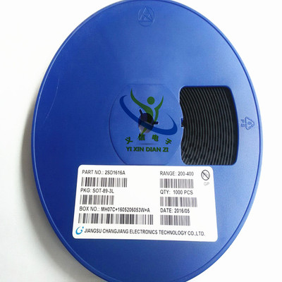 原装长电 贴片三极管 2SD1616A  1616A  SOT-89   1000只/盘起拍