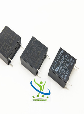 SJ-S- 105 112 124DM 5V 12V 24V 5A250VAC 4脚常开 三友继电器