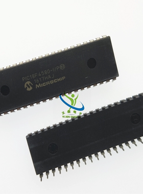 PIC18F4580-I/P DIP-40 MICROCHIP原装微芯   32位微控制器单片机