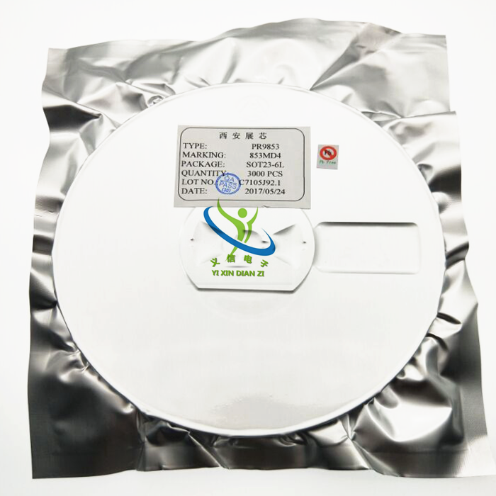 PR9853 丝印853MD4 SOT23-6 3K/盘 全新原装 贴片电源管理芯片