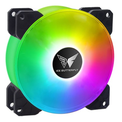 ARGB同步 9225 9215 9015argb超薄9cm机箱cpu散热风扇is40xhp400