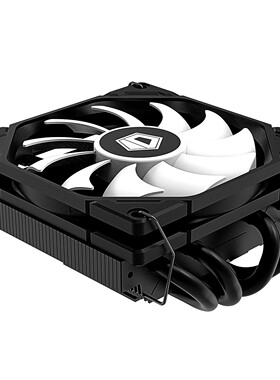 IS-40X LED WHITE 静音超薄ITX下压AM4热管CPU散热器风扇1700 AM5