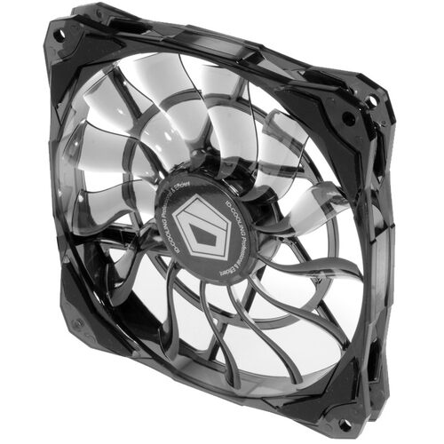 ID-COOLING 12015 超薄15MM静音4PIN温控 12CM机箱风扇 盒装 散装