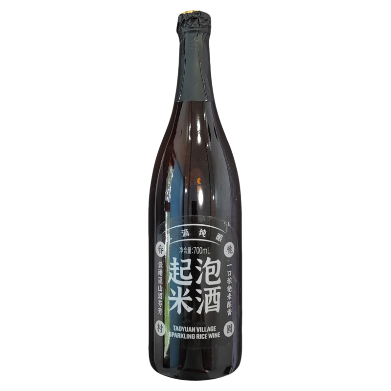 【到28年5月】桃园眷村起泡米酒【700ml/瓶】